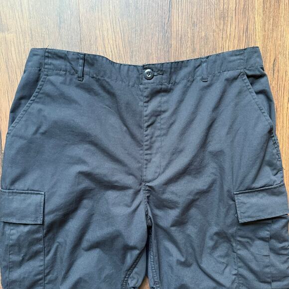 Genuine Gear Military Combat Black Cargo Pants Men’s Large Long - Picture 5 of 10